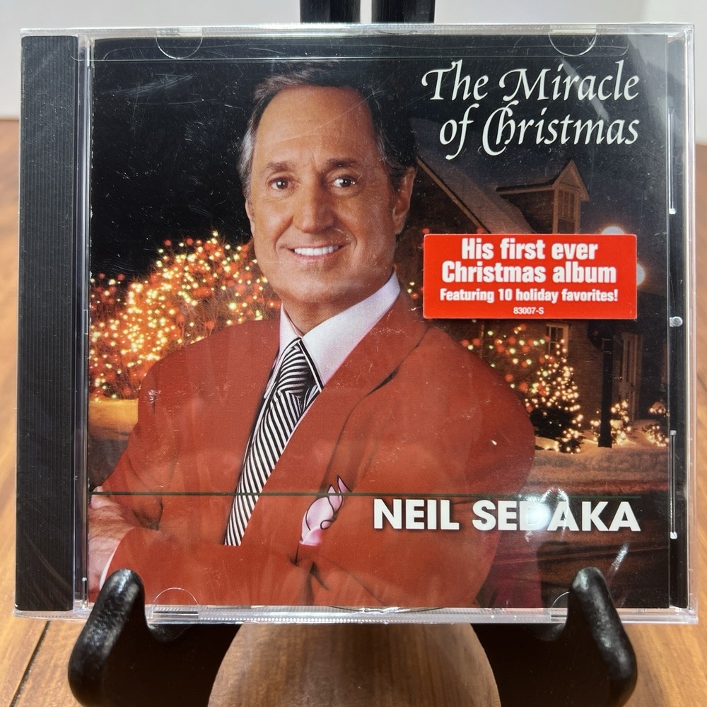 NEW SEALED Neil Sedaka The Miracle of Christmas CD 2008 Holiday Album